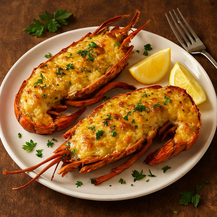 Homard bleu rôti beurre noisette