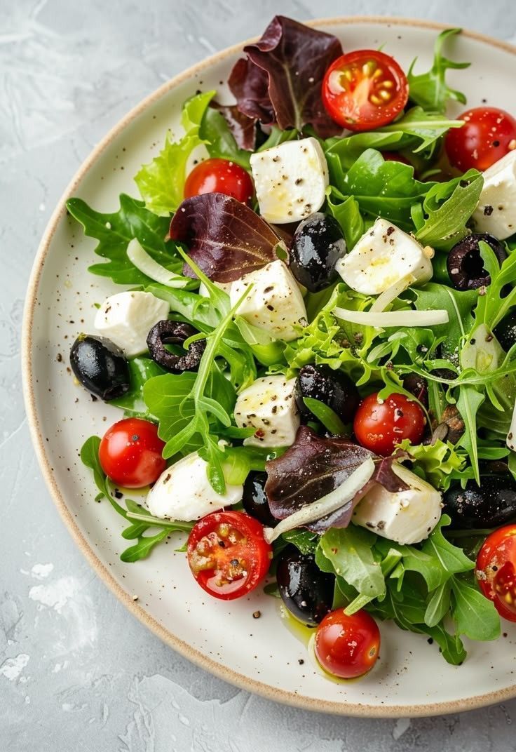Salade gastronomique fraîche